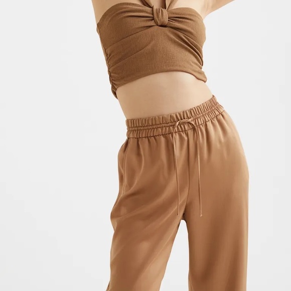 H&M Pull-on Lyocell-blend Trousers - Picture 3 of 5